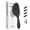 Black, variant on Daily Gard Professional Detangling Hair Brush PP, Wheat Straw, Nylon 23.5 7.7 4.8cm Synthetic Eliptical Maze vent Hair Brush, Detangling, Purple