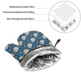 thumbnail image 6 of Sikiie Astronaut Corgi Dog Oven Mitts and Pot Holders, Silicone Oven Gloves, Heat Resistant Oven Mitts 4Pcs Set, 6 of 6