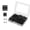 Black, variant on 60 PCS Mini Hinges for Crafts, Black Small Metal Hinges for Mini Cabinet Jewelry Wooden Box (2 Sizes)