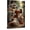Frame-style, variant on Jesus Christ Protecting Lamb from Wolves Canvas Wall Art Christian Religious Artwork Good Shepherd Inspirational Faith Picture for Living Room Bedroom Home Decor Prints
