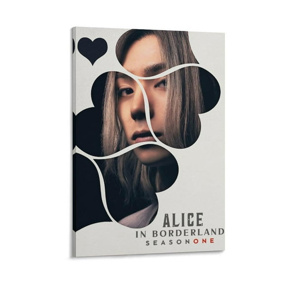 Alice in Borderland Sci-Fi Thriller Canvas Wall Art Artworks Picture Print Poster Wall Art Painting Canvas Decor Home Posters Decorative