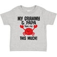 thumbnail image 3 of Inktastic Grammy and Papa Love Me Boys or Girls Toddler T-Shirt, 3 of 5