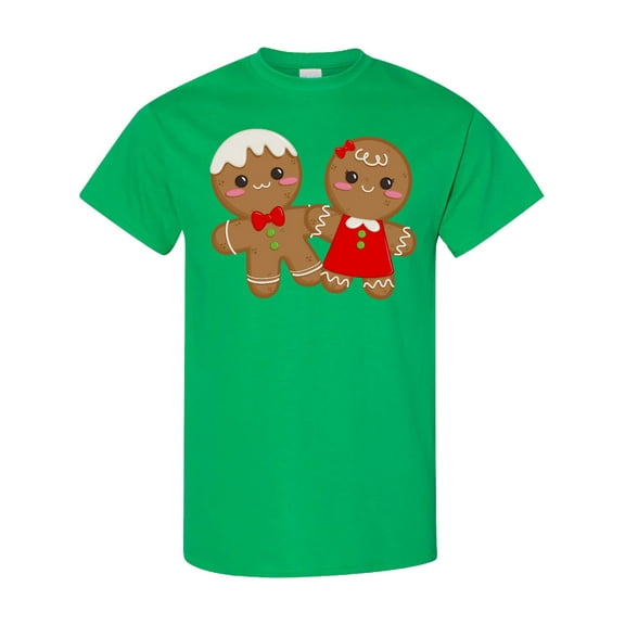 Inktastic Gingerbread Couple T-Shirt
