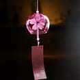 thumbnail image 1 of LSLJS Glass Painted Wind Chime Door Decoration Home Hanging Gift, Wind Chimes, 1 of 2