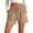 *Khaki, variant on VBVC Women's Drawstring Cotton-Linen Shorts,Summer High Waist Shorts For Women,Ladies Beach Vacation Straight Leg Shorts with Pockets,Army Green,S-3XL