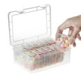 thumbnail image 2 of Boîte de Tri Indépendante Boîte de Rangement pour Perles Ensemble de Couverture de Ruban Transparent Accessoires de Rangement Boîte Multifonctionnelle, 2 of 4