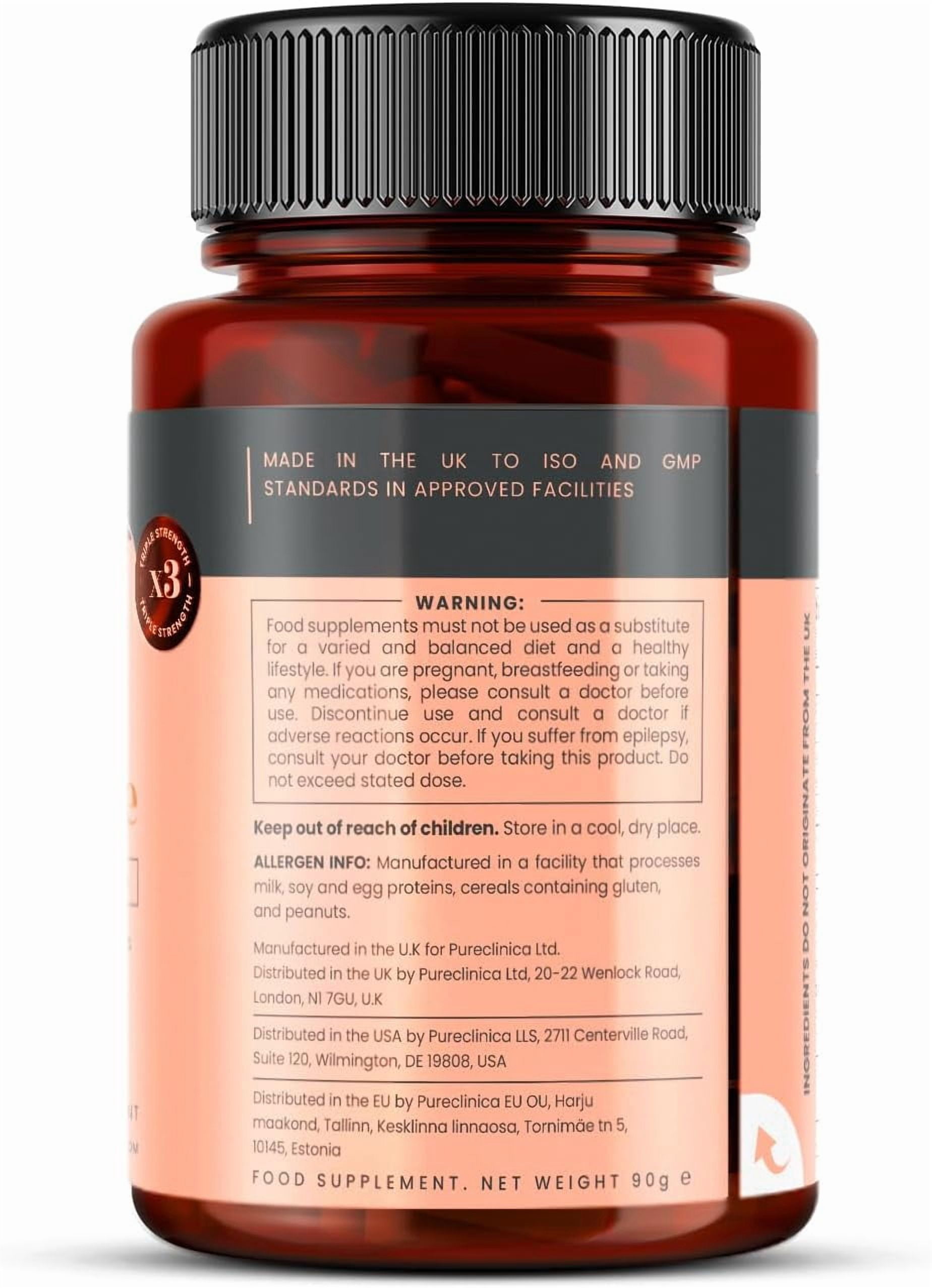 Ultra Pure Superba Krill Oil 500mg x 120 Capsules - Sourced in The Unpolluted Waters of Antarctic Providing a Rich Supply of Astaxanthin, Omega 3 and Vitamin D