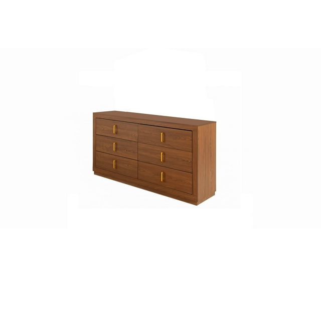 Comoda Cajonera Umira Nogal - Kessa Muebles