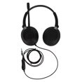 thumbnail image 1 of Binaural Customer Service Headset ENC Noise Reduction 3.5mm Communication Headset with HD Microphone for Computers, 1 of 5