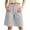 Gray-shorts, variant on Women's Bermuda Long Shorts with Pockets, 9" Wide Leg Knee Length Shorts for Women, Walking Casual Workout Bottoms