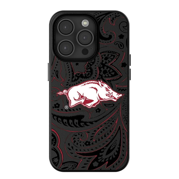 Keyscaper Arkansas Razorbacks Paisley iPhone Magnetic Bump Case