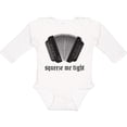 thumbnail image 3 of Inktastic Squeeze Me Accordion Music Boys or Girls Long Sleeve Baby Bodysuit, 3 of 5