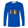 thumbnail image 4 of Elvqul Men's Long Sleeve T-Shirt printed crew neck Casual Daily Wear men's t shirt mens tee long sleeve shirt, 4 of 4