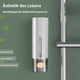thumbnail image 5 of Montaje en pared, juego de 2 dispensadores de jabón sin taladrar 450 ml, dispensador, 5 of 6
