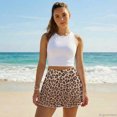 thumbnail image 7 of HELLHERO Built-in Shorts Tennis Skirt for Pickleball Golf, Leopard Design Polyester Spandex 2 Side Pockets Golf Skirts Soft, 7 of 7