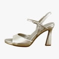 thumbnail image 2 of Naturalizer Lala Women's Heels Champagne Leather Size 11 M, 2 of 8