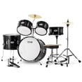 thumbnail image 1 of VEVOR Kids Drum Set, 5-Piece, 16 in Beginner Full Drum Set with Bass Toms Snare Floor Drum Adjustable Throne Cymbal Hi-Hat Pedal., 1 of 9