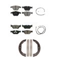 thumbnail image 1 of SIM Front Rear Semi-Metallic Disc Brake Pads and Wear Sensors Kit (5Pc) for Car 2013 BMW X1 xDrive28i with AWD 2.0L KSW-100233, 1 of 11