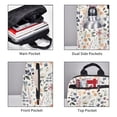 thumbnail image 5 of Balery Watercolor Floral Lightweight Backpack for Men and Women - Durable and Water-Resistant, Ideal for School, Work, Travel, and Everyday Use, 5 of 9