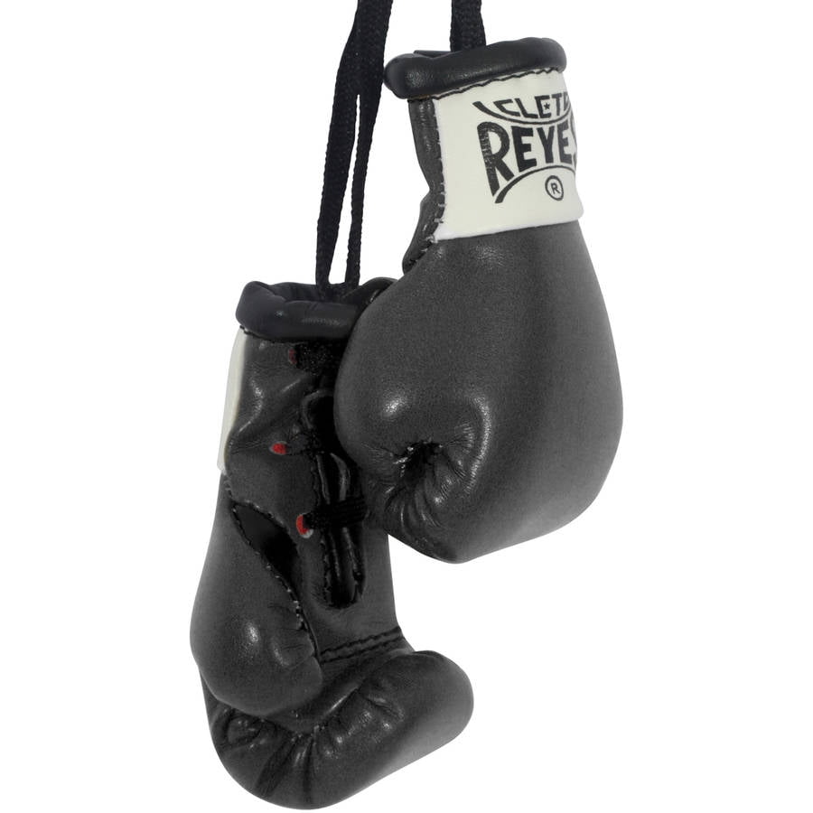 NEW Cleto Reyes Mini Boxing Gloves Realistic Design Shape 2.75 Inch Black 