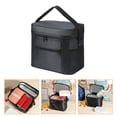 thumbnail image 4 of 1 bolsa térmica duradera para almuerzo, sencilla, portátil, para picnic., 4 of 6