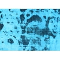 thumbnail image 1 of Ahgly Company Indoor Rectangle Abstract Light Blue Modern Area Rugs, 5' x 7', 1 of 4