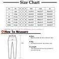 thumbnail image 3 of jsaierl Men's Fall and Winter Plus Velvet Thick Casual Pants Elastic Waist Zipper Drawstring Pocket Outdoor Warm Pants, 3 of 7