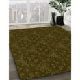 thumbnail image 3 of Ahgly Company Machine Washable Indoor Rectangle Transitional Dark Bronze Brown Area Rugs, 8' x 10', 3 of 7