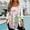 1# White cheap stuff under 5 dollars, variant on Dyegold Fall Tops For Women 2023 Trendy Long Sleeve Shirts Casual Loose Floral Tunics Fashion Slit Button Square Neck Blouse