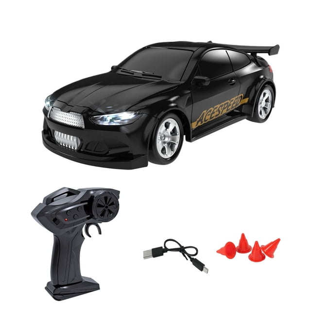 High Speed 1:64 Mini Remote Control Car For Kids Rechargeable RC Toy Car With 2.4 Wireless Controller For Boys Girls Age 6 And Up