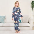 thumbnail image 2 of Cute Unicorn Cozy Soft Long Sleeves Top and Pants 2 Piece Cool Pjs Pajamas Set Sleepwear Size 3-11Y, 2 of 6