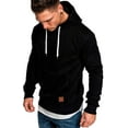thumbnail image 5 of Liacowi Liacowi Mens Hoodies Hooded Tracksuit Sweatshirt Autumn Winter Slim Jumper Mens Clothes Long Sleeve Pullover Streetwear, 5 of 6
