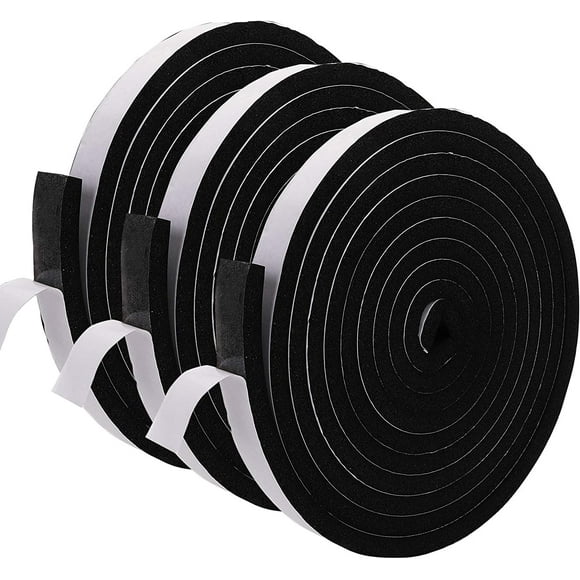 YQHWQ x Inch ft. Weatherproof Foam Insulation Tape 1 Inch 49 ft. Weatherproof Foam Insulation Tape 1/2 Inch 1 Inch Wide