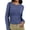 Bm-02 VG Blue, variant on Women Long Sleeve Shirts Slim Fit Tops Basic Tee 2025 Casual T-Shirt