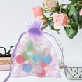 thumbnail image 4 of LEEYNEER Organza Gift Bag Drawstring Design Candy Bags Small Mesh Favor Packaging Jewelry  50 Pcs, 4 of 6