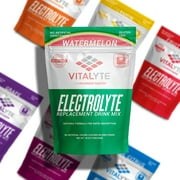 Vitalyte Electrolyte Replacement Powder Drink Mix, 40 16 Ounces per Serving (Watermelon)