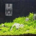 thumbnail image 3 of Comedero acrílico transparente para peces, herramienta de alimentación para acuarios, comedero transparente para camarones y bettas, 3 of 8