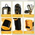 thumbnail image 3 of Cordless LED Work Light Compatible with Dewalt 20V 3000LM Battery Lamp with Hook Portable 2 Lighting Modes Inspection Lights for Car Repair, Workshop, Camping, Outdoor (NO Battery), 3 of 10