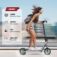 thumbnail image 3 of 350W Electric Scooter for Adults, 19MPH & 21 Miles Long Range, 8.5" Solid Tires，Folding Commuting E-Scooter with Dual Suspension, 3 of 8