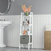 RiverRidge Amery Collection - 4-Tier Ladder Shelf - White