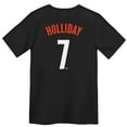 thumbnail image 3 of Preschool Nike Jackson Holliday Black Baltimore Orioles City Connect Player Name & Number T-Shirt, 3 of 3