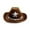 Coffee, variant on SUXIAN Christmas Sparkly Star Cowboy Hat for Kids Party Festival Sun Outdoor Play for Girls and Boys with Rhinestone Cowboy Hat Brown 4-10 Years