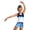 Y13-Light Blue, variant on Miaoju Gymnastics Leotards with Shorts for Girls Balloon Flower Sparkly Gradient Colors Biketard 1-10 Years