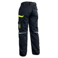 thumbnail image 6 of Skylinewears Men’s Carpenter Pants Work Heavy Duty Trouser Cordura Knee Reinforced Utility Pockets Work Wear Safety Trousers Black W38-L32, 6 of 6