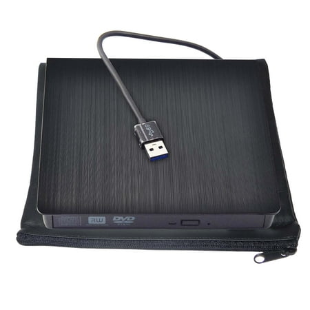 External USB3.0 Ultra Slim Portable DVD/CD Drive Burner Writer for Mac PC