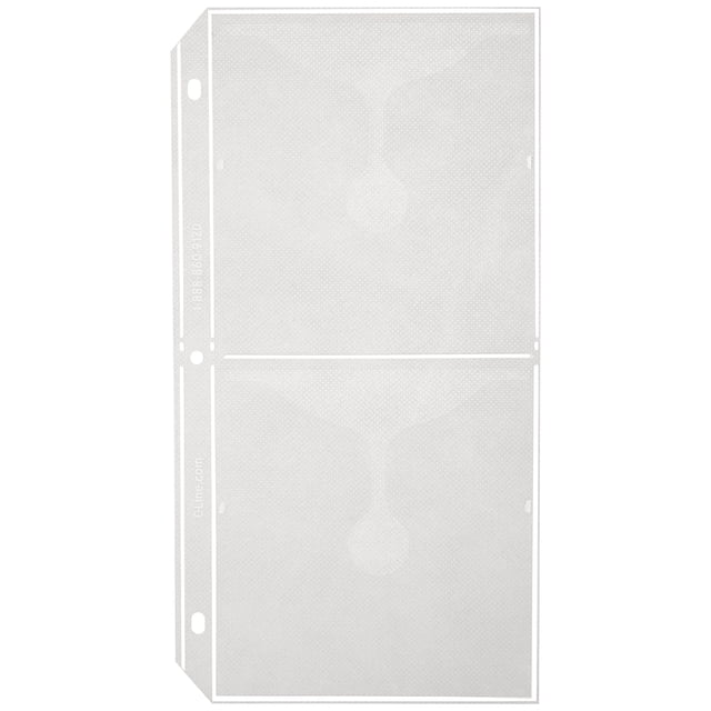 Carpeta con anillas de CD Storage Pages C-Line Deluxe para encuadernación de 3 anillas
