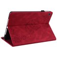 thumbnail image 2 of Allytech Galaxy Tab A 8.0 2019 Case T290 T295, PU Leather Slim Fit Lightweight Shockproof Full Protection Multi Anglge Viewing Stand TPU Back Cover Case for Samsung Galaxy Tab A 8.0 2019 T290,Red, 2 of 6
