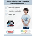 thumbnail image 2 of Thomas & Friends Thomas the Train Percy 2 Pack Adaptive T-Shirts Sensory Friendly Toddler, 2 of 5