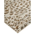 thumbnail image 3 of Vanhorn Metallic Animal Print Rug, Brown/Ivory, 5ft x 8ft Area Rug, 3 of 4