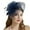 Navy, variant on MEICHEN Fascinators Hats for Women Elegant Flower Mesh Headband Hat for Tea Party Cocktail Wedding and Church Leisure Hats Light Pink